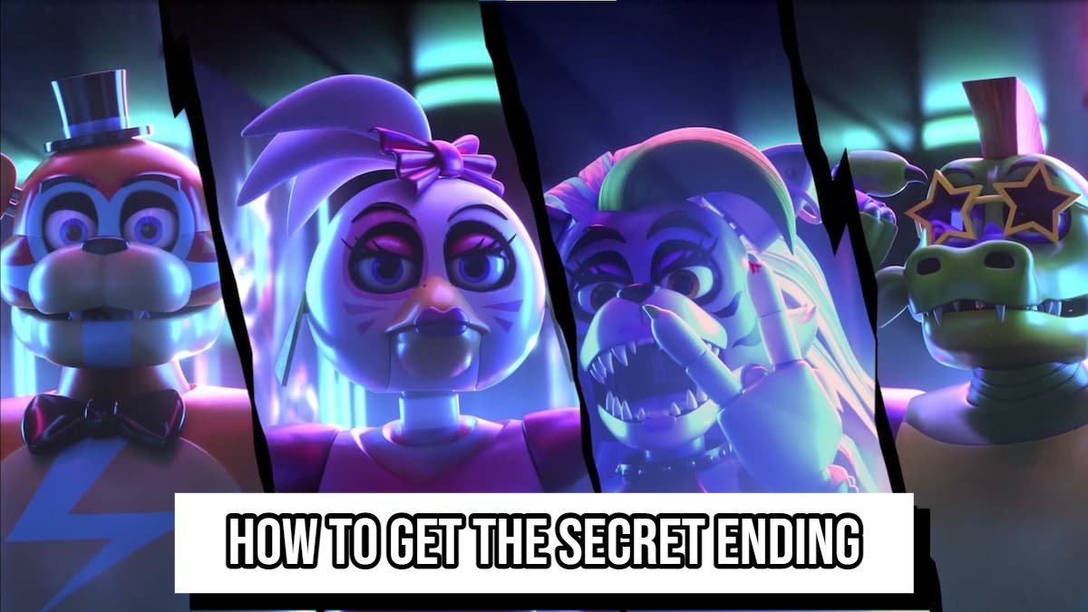 You are currently viewing How To Get The Secret Ending In FNAF: Security Breach