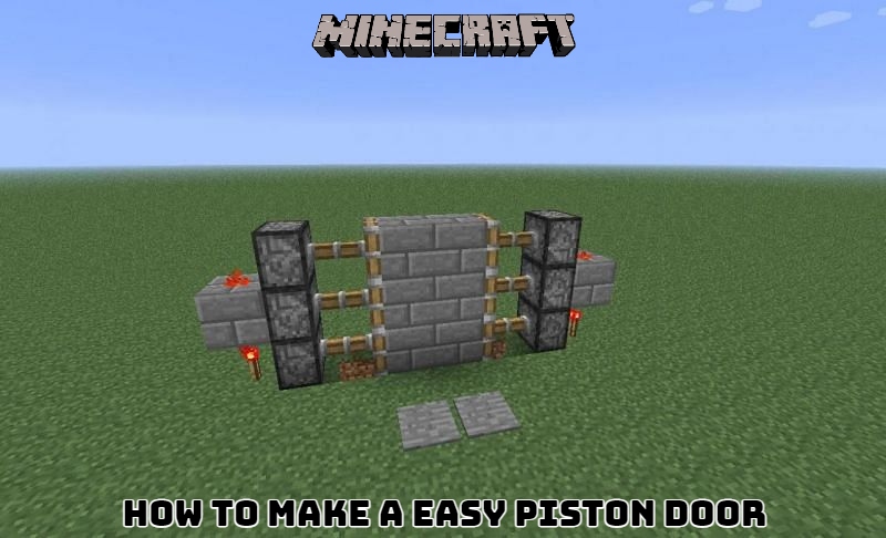 You are currently viewing How To Make A Easy Piston Door In Minecraft