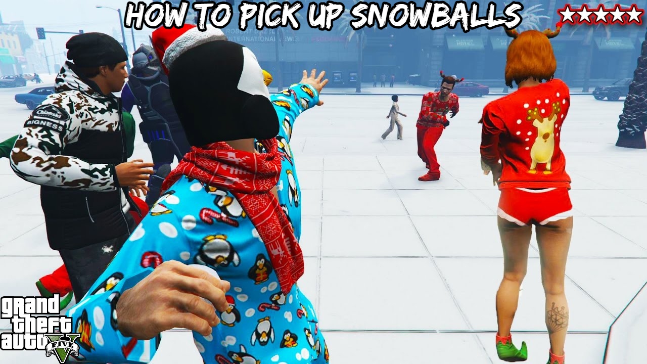 You are currently viewing How To Pick Up Snowballs In GTA 5 ( PC XBOX PS4 )
