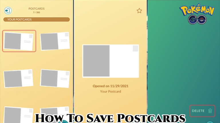 You are currently viewing How To Save Postcards In Pokemon GO