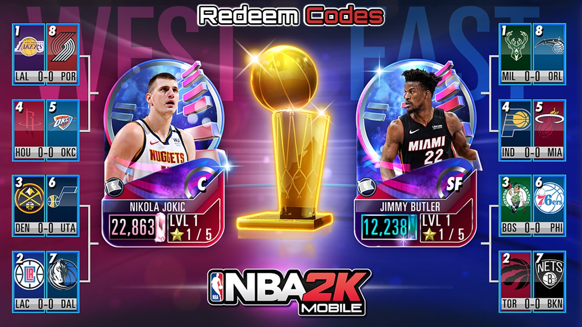 You are currently viewing NBA 2K Mobile Redeem Codes Today 31 December 2021