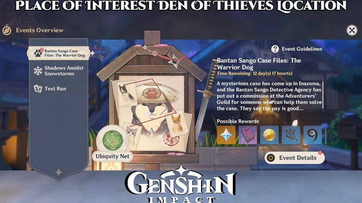 Read more about the article Place Of Interest Den Of Thieves Location In Genshin Impact