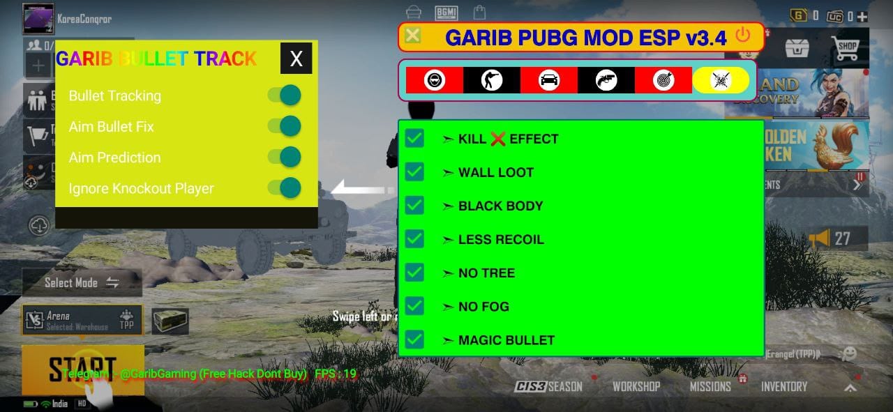 You are currently viewing BGMI 1.7.0 Garib Mod Apk C1S3 Free Download