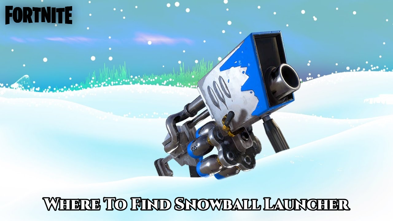 Read more about the article Snowball Launcher Locations In Fortnite