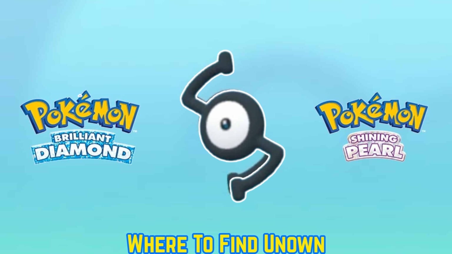 Read more about the article Where To Find Unown In Pokemon Brilliant Diamond & Shining Pearl