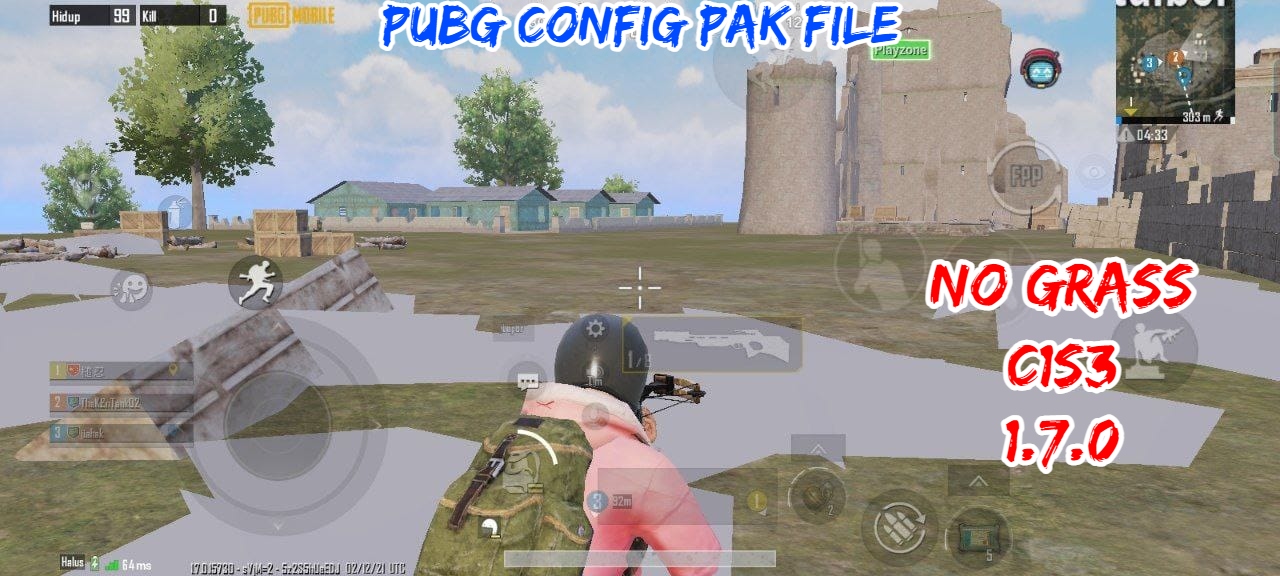 Read more about the article PUBG 1.7.0 No Grass Config Pak File Download C1S3