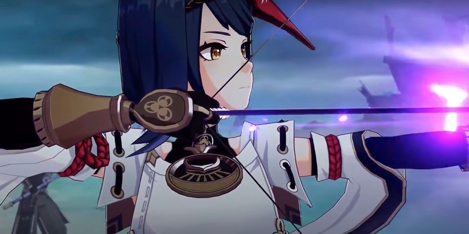 genshin impact demon slayer bow