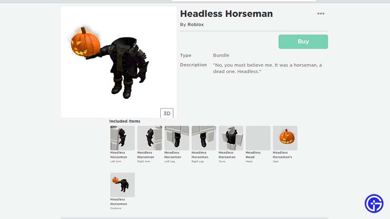 Find out the Price of Headless on Roblox