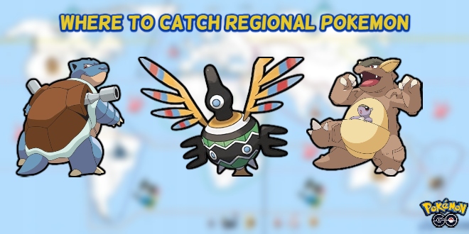 Pokemon go chatot region