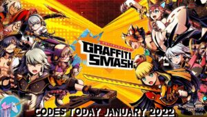 Read more about the article Graffiti Smash Codes Today 23 January 2022