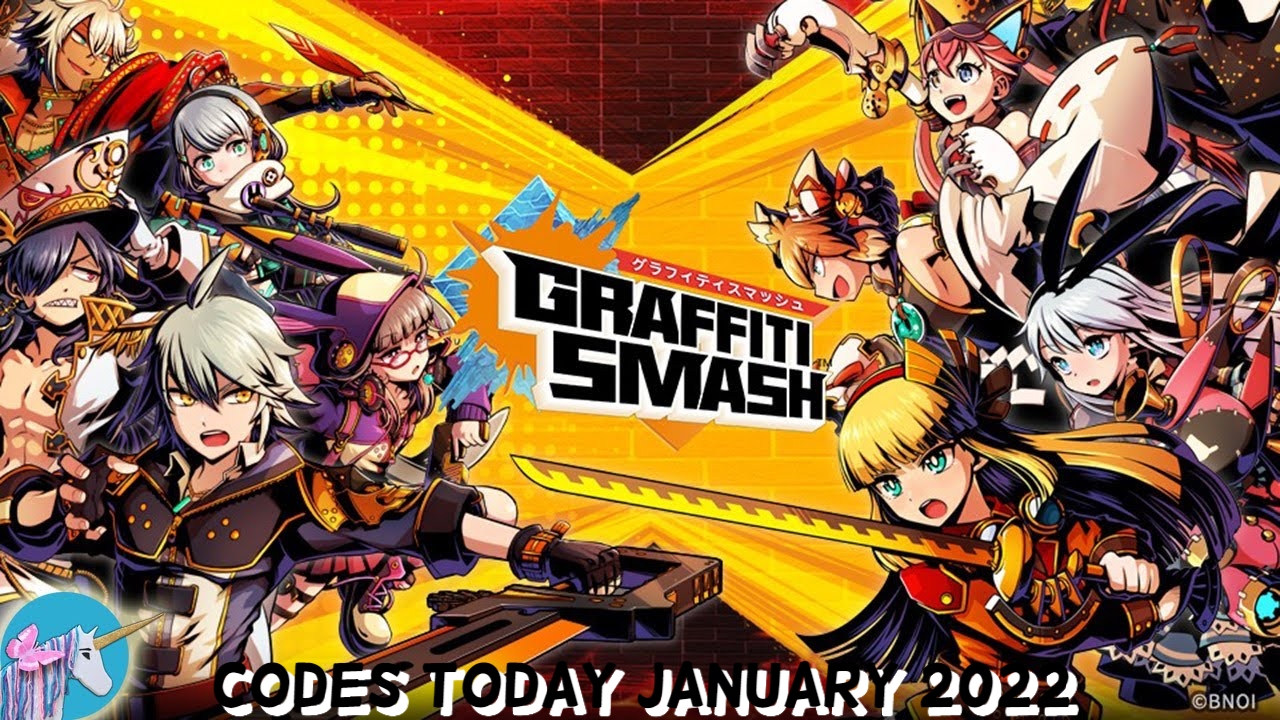 You are currently viewing Graffiti Smash Codes Today 12 January 2022