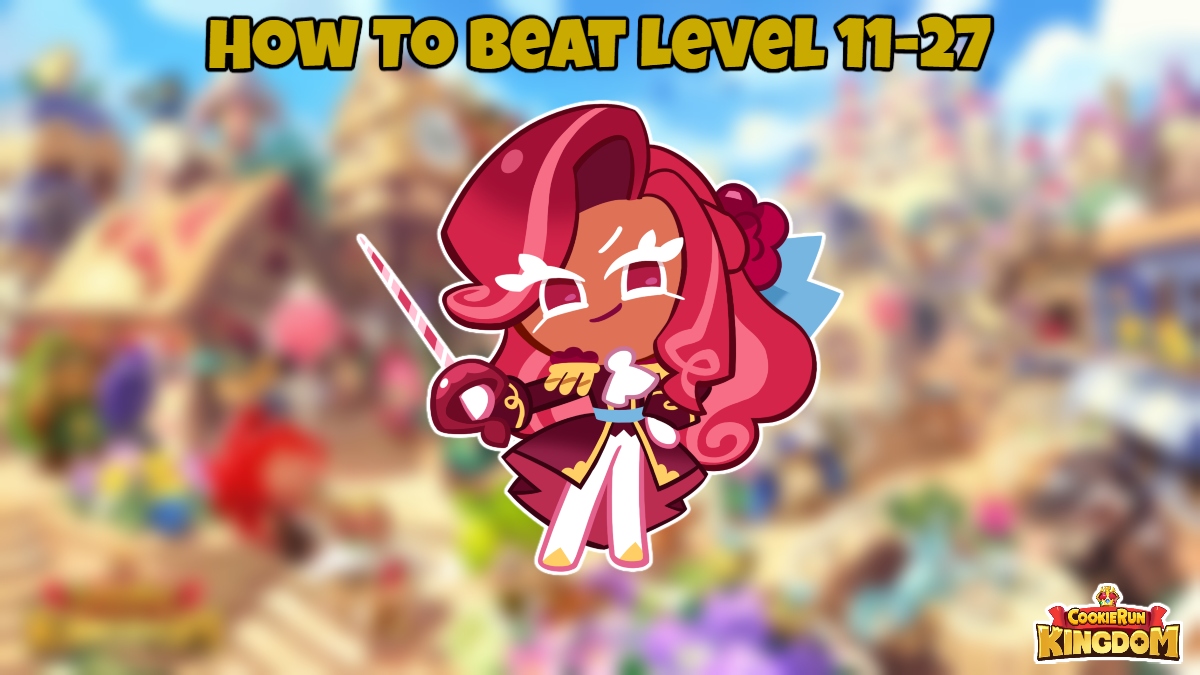 You are currently viewing How To Beat Level 11-27 In Cookie Run Kingdom