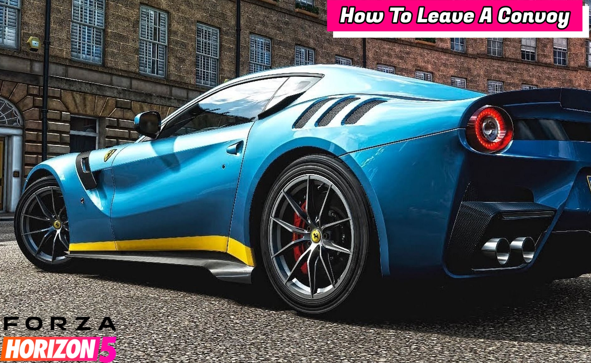 You are currently viewing How To Leave A Convoy In Forza Horizon 5