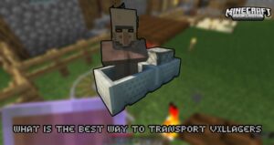 Read more about the article What Is The Best Way To Transport Villagers In Minecraft