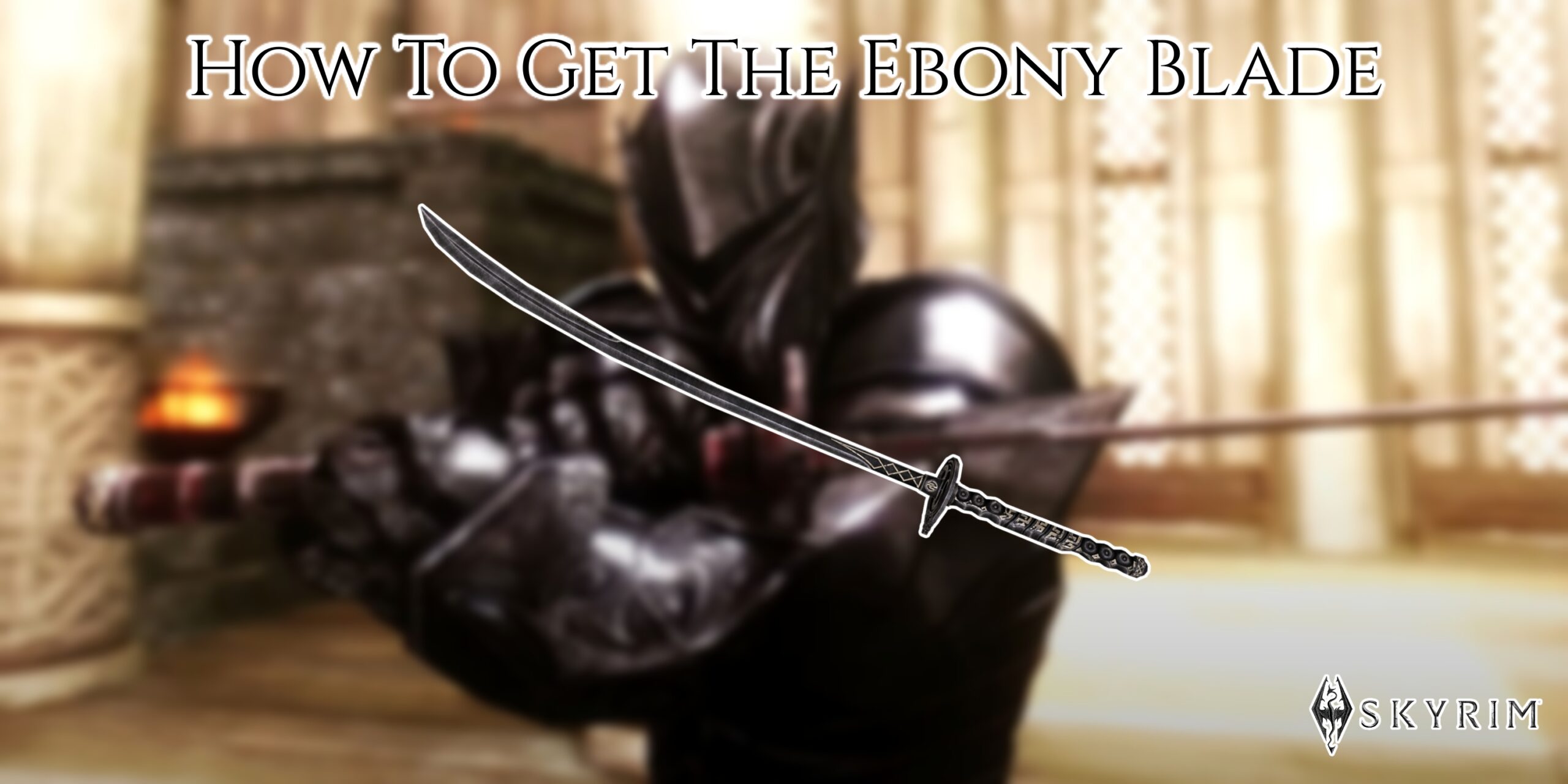 How does the ebony blade work