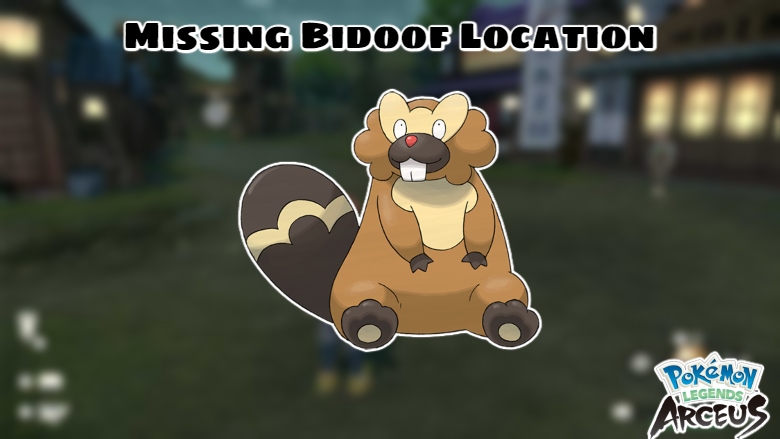 You are currently viewing Missing Bidoof Location In Pokemon Legends: Arceus