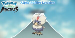 Read more about the article Alpha Rufflet Location In Pokemon Legends: Arceus