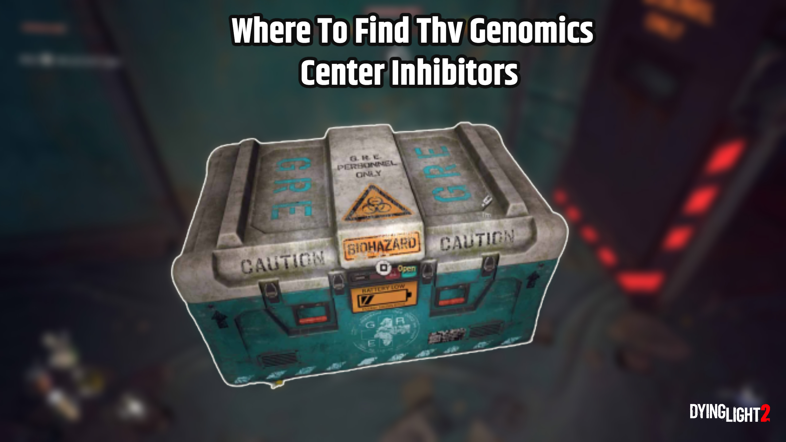 You are currently viewing Where To Find Thv Genomics Center Inhibitors In Dying Light 2