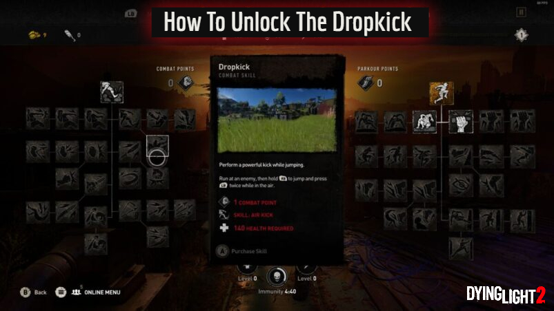 You are currently viewing How To Unlock The Dropkick In Dying Light 2