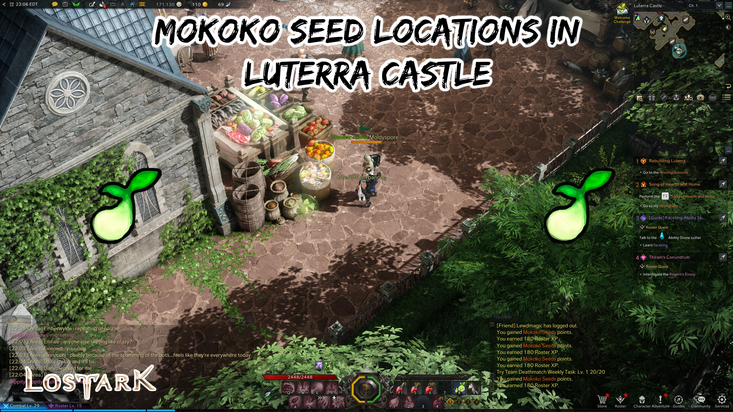 Read more about the article Lost Ark: Mokoko Seed Locations In Luterra Castle