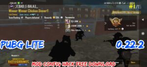 Read more about the article Pubg Lite 0.22.2 Mod Config Hack Free Download