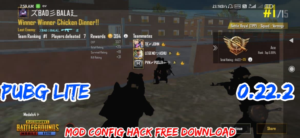 You are currently viewing Pubg Lite 0.22.2 Mod Config Hack Free Download