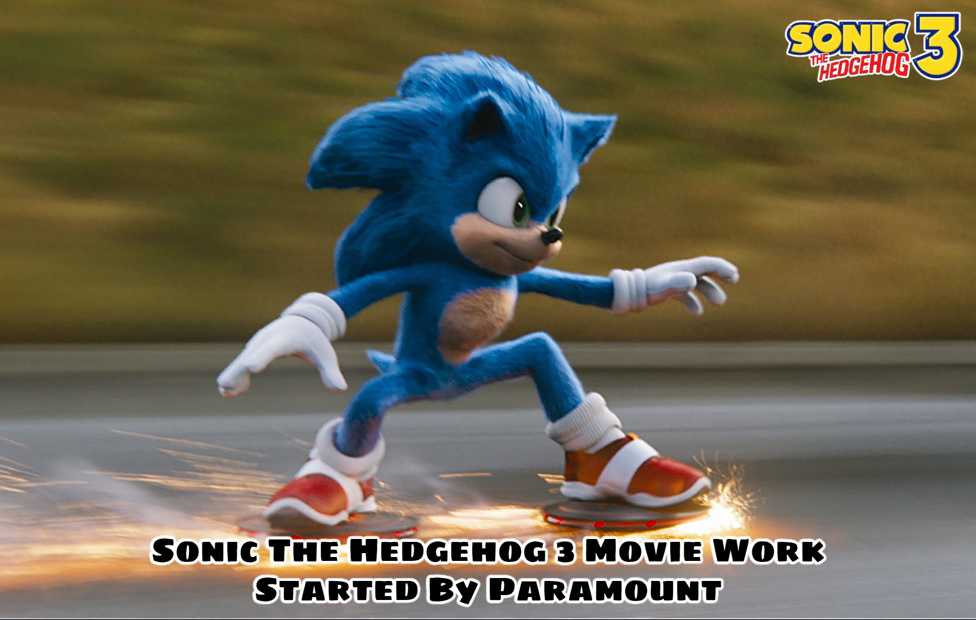 You are currently viewing Sonic The Hedgehog 3 Movie Work Started By Paramount