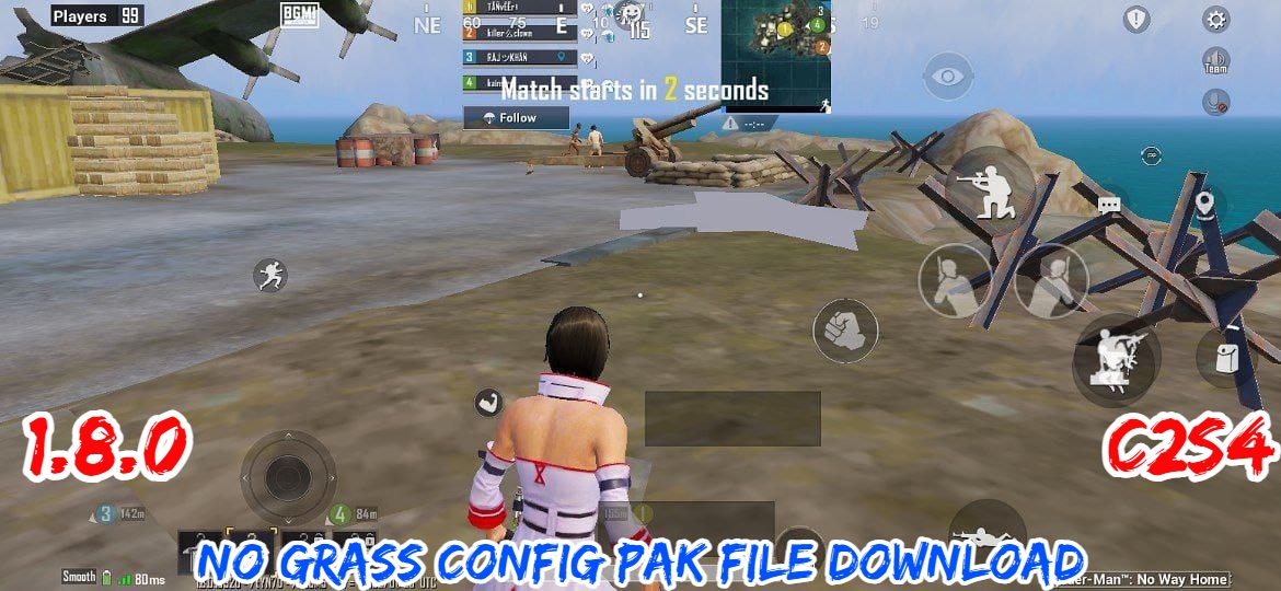 You are currently viewing PUBG 1.8.0 No Grass Config Pak File Download C2S4