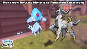 Read more about the article Pokemon Arceus Mythical Pokemon Locations