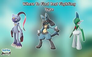 Read more about the article Where To Find Best Fighting Type Pokemon In Pokemon Legends Arceus 