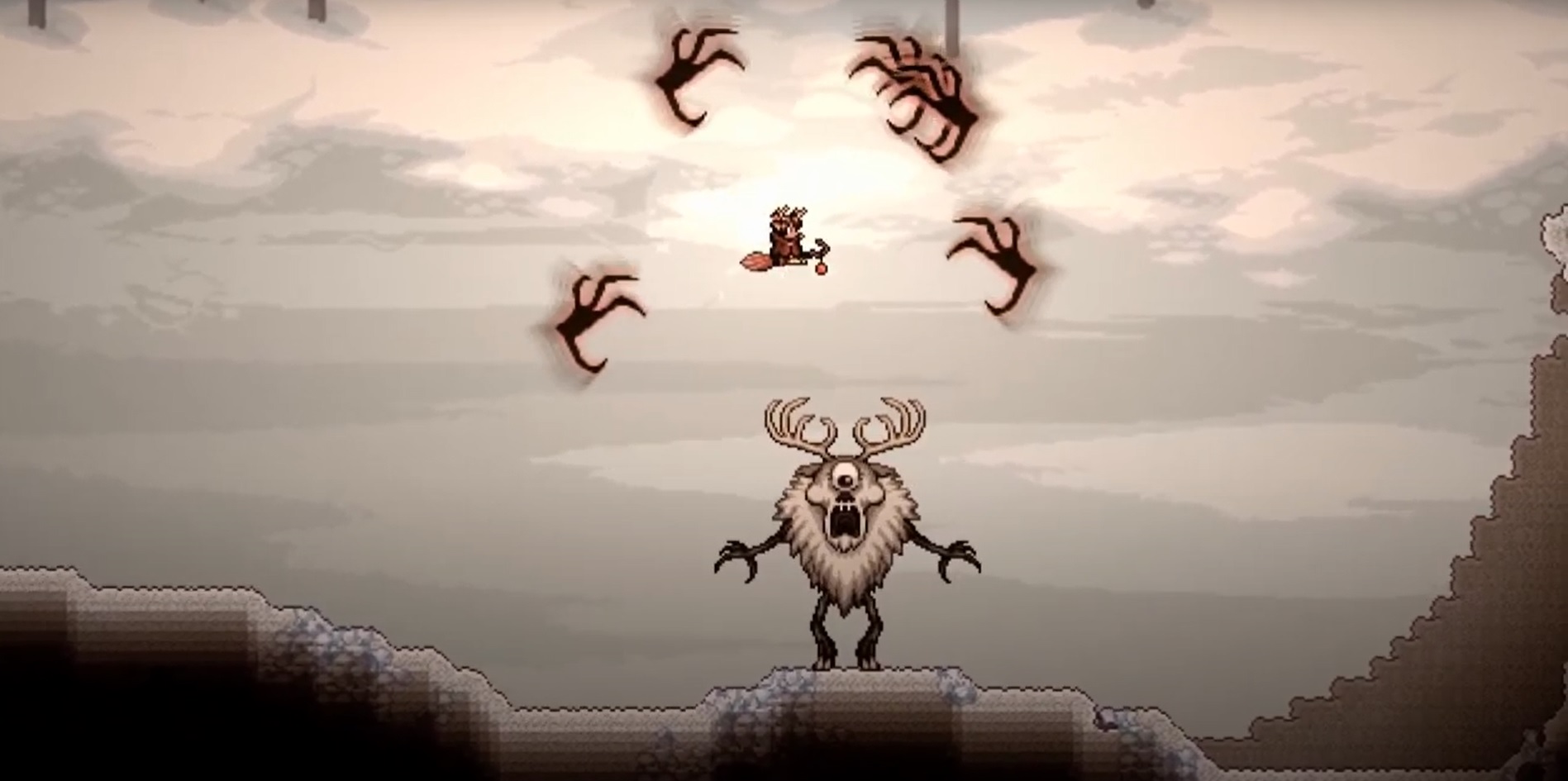 deerclops terraria new boss dont starve update