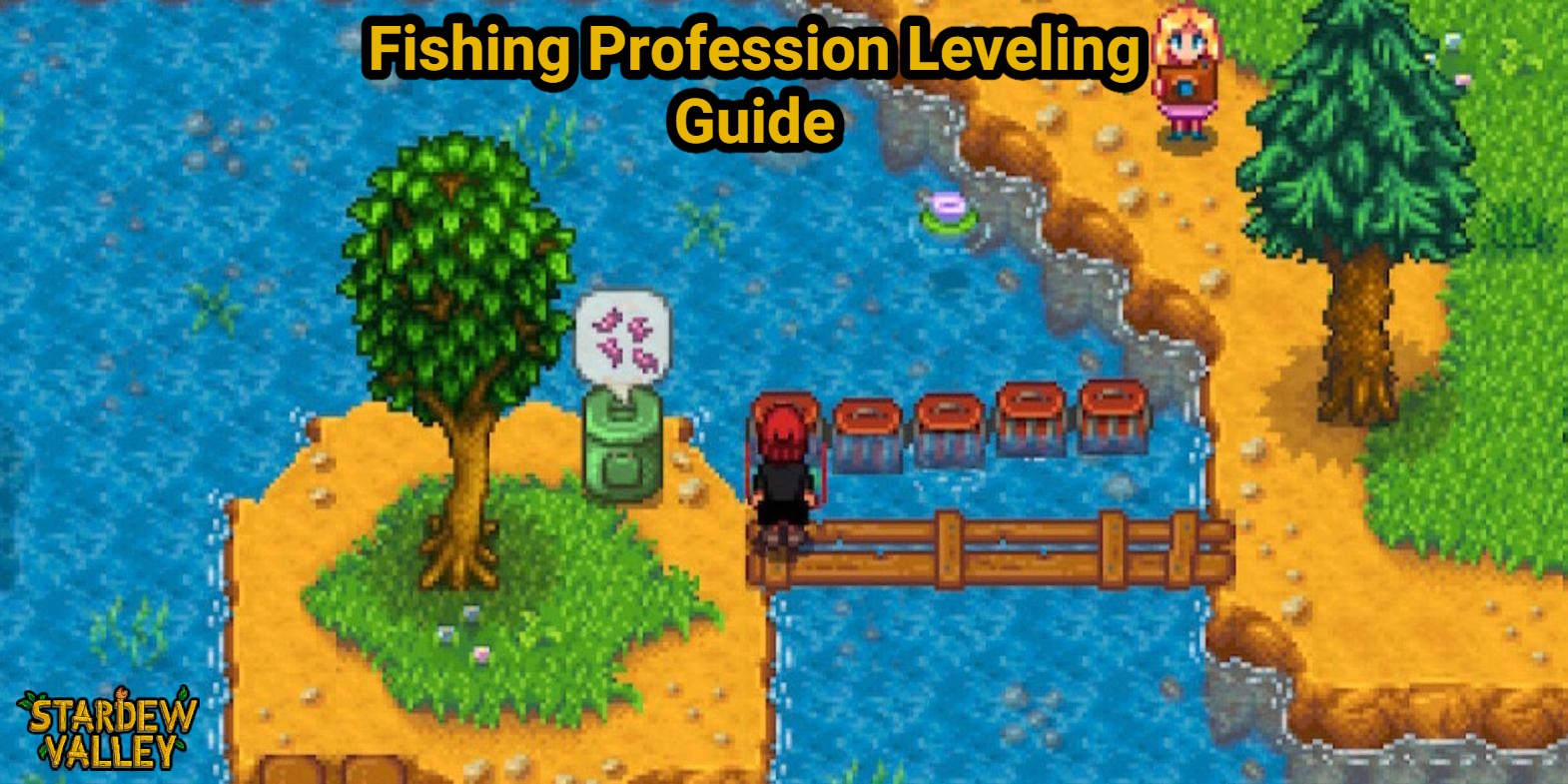 Read more about the article Fishing Profession Leveling Guide In Stardew Valley