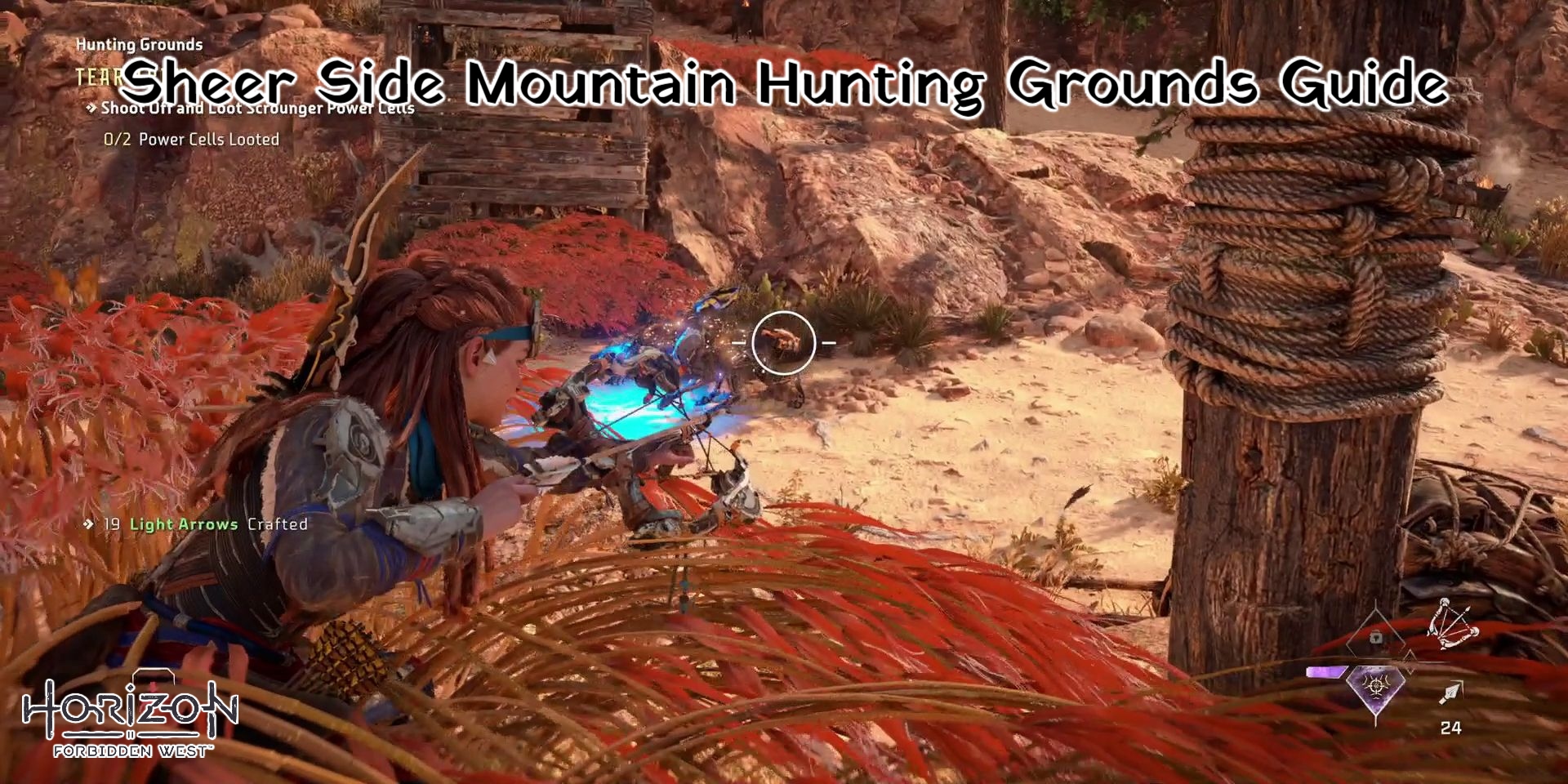 You are currently viewing Sheer Side Mountain Hunting Grounds Guide In Horizon Forbidden West