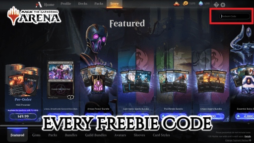 Read more about the article Every Freebie Code In Magic The Gathering Arena