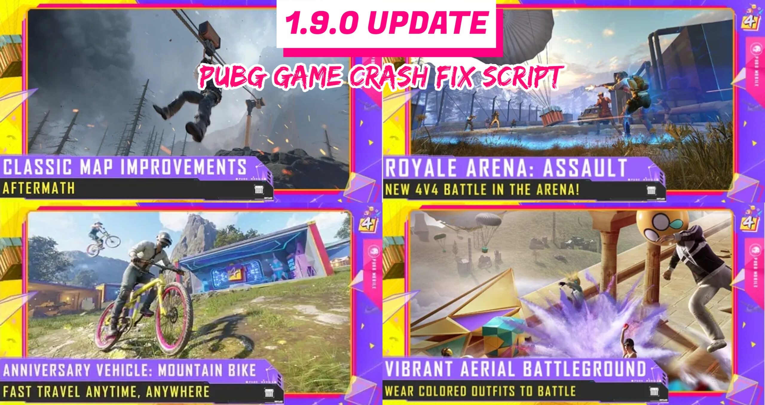 You are currently viewing PUBG 1.9.0 Game Crash Fix Script C2S5
