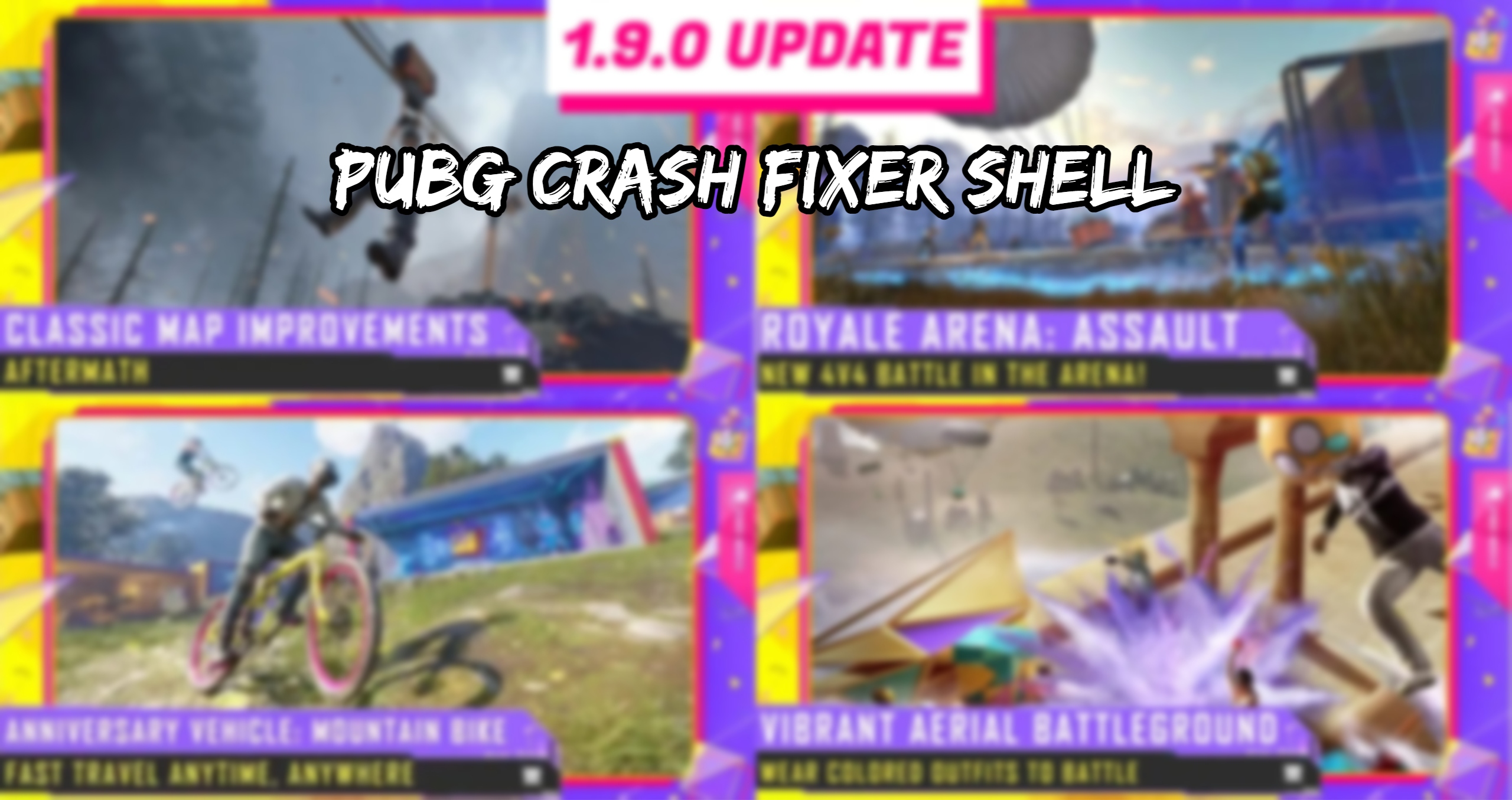 You are currently viewing PUBG Mobile 1.9.0 Game Crash Fixer Shell C2S5