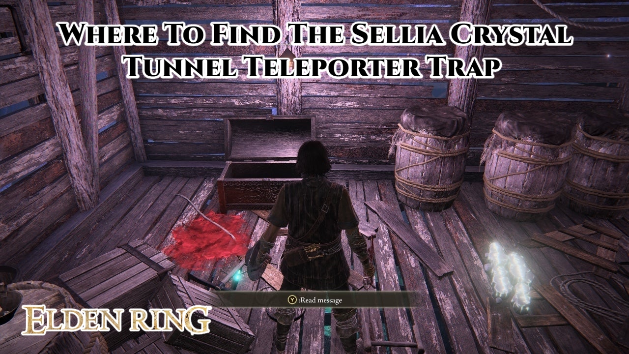 You are currently viewing Where To Find The Sellia Crystal Tunnel Teleporter Trap In Elden Ring