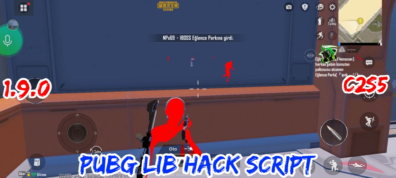 Read more about the article PUBG 1.9.0 Lib Hack Script C2S5