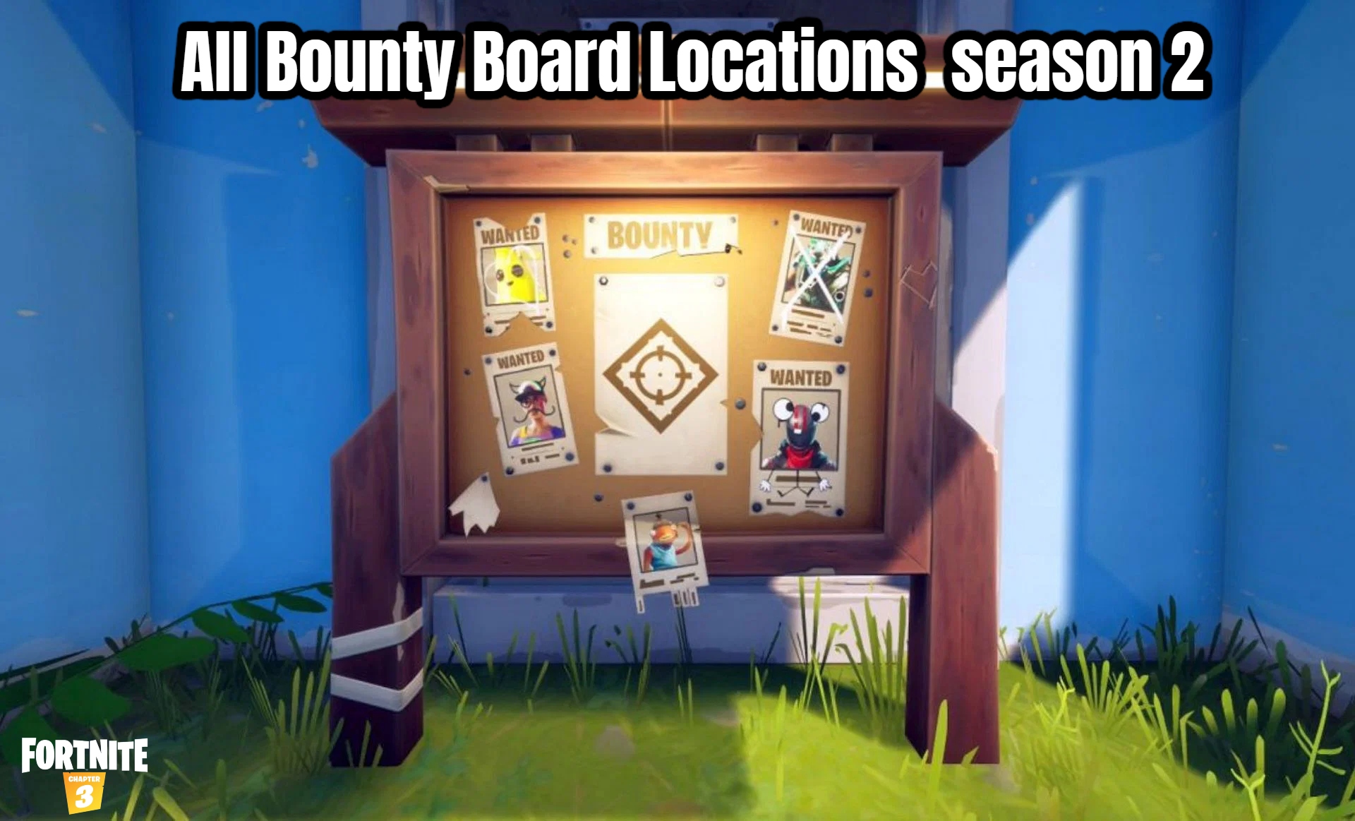 You are currently viewing All Bounty Board Locations Fortnite Chapter 3 season 2