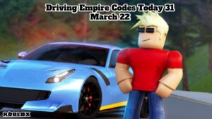 Read more about the article Roblox Driving Empire Codes Today 31 March 22