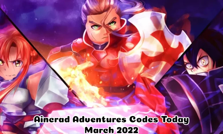 Read more about the article Aincrad Adventures Codes Today 20 March 2022