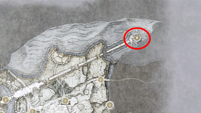 Elden Ring Divine Tower of Limgrave Location Map 1