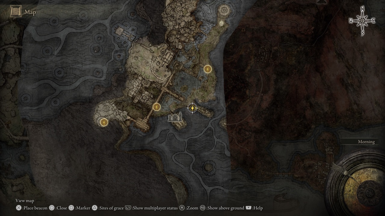Elden Ring Siofra River Blaidd Location Map