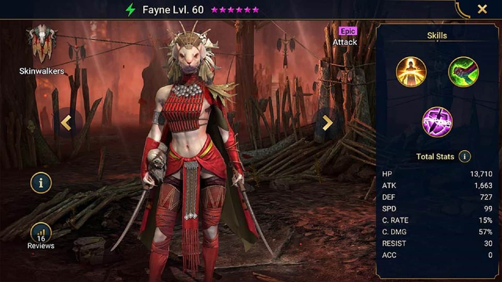Fayne raid shadow legends
