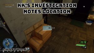 Read more about the article KK’s Investigation Notes Location In Ghostwire: Tokyo