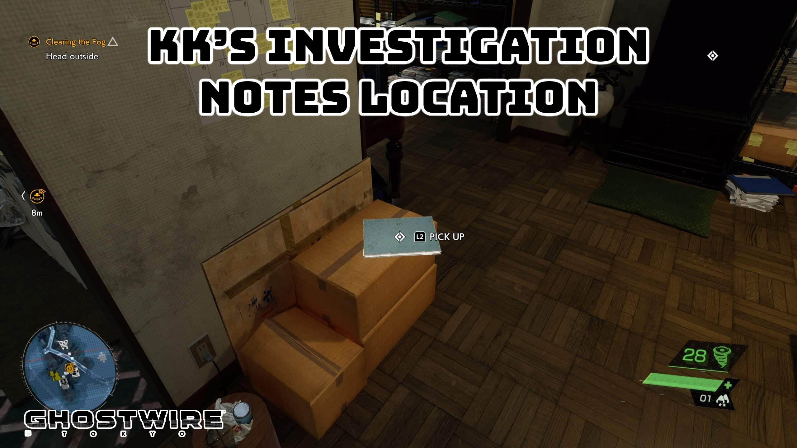 Read more about the article KK’s Investigation Notes Location In Ghostwire: Tokyo