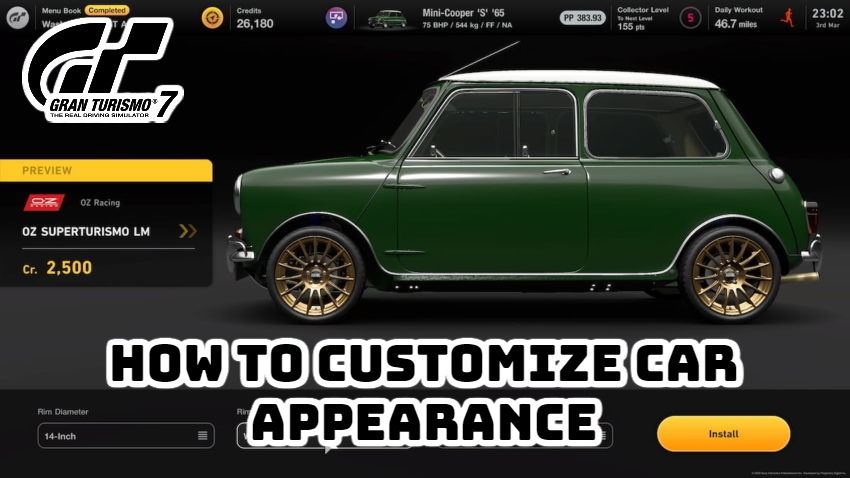 You are currently viewing How To Customize Car Appearance In Gran Turismo 7