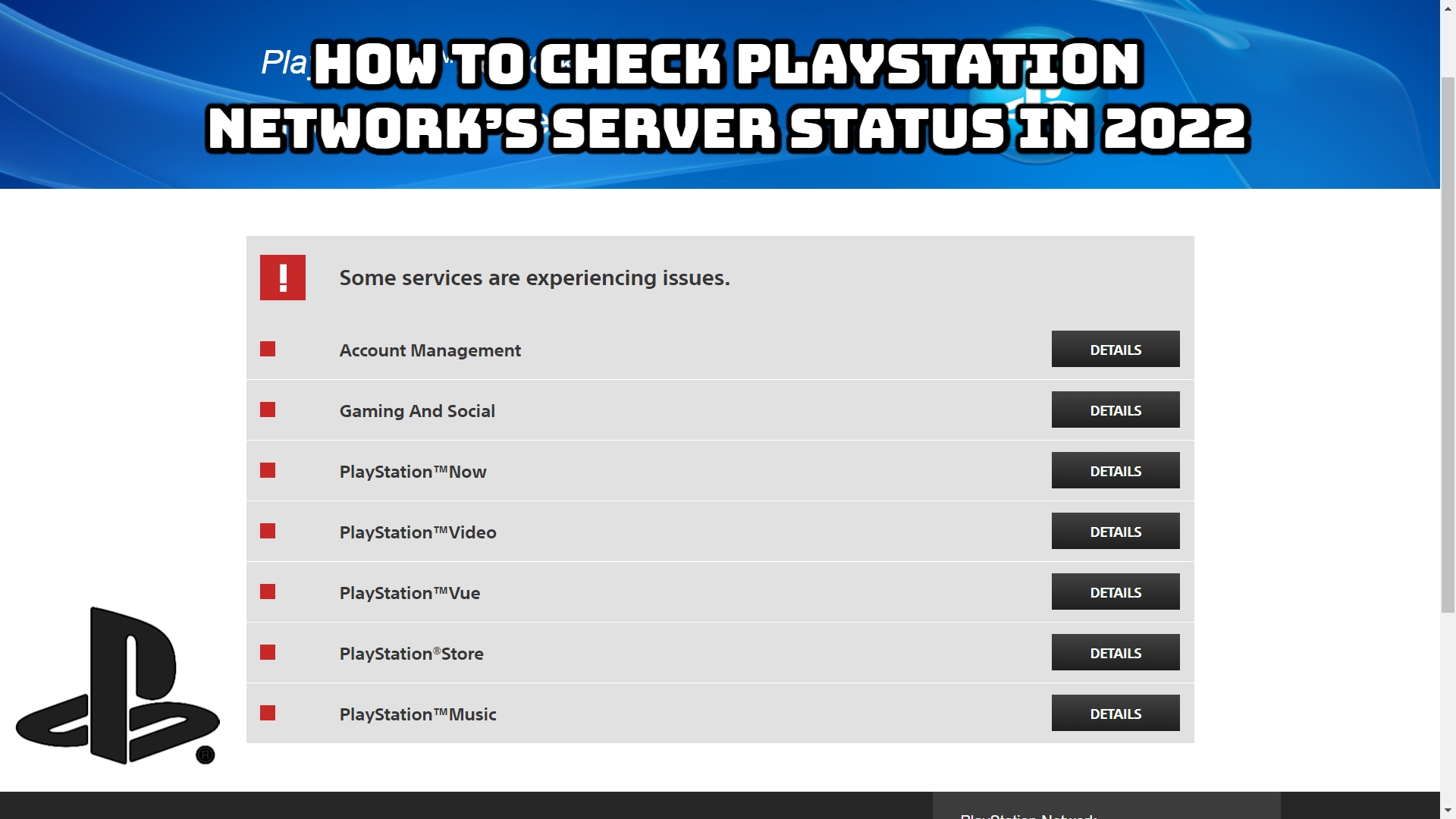 You are currently viewing How To Check PlayStation Network’s Server Status In 2022