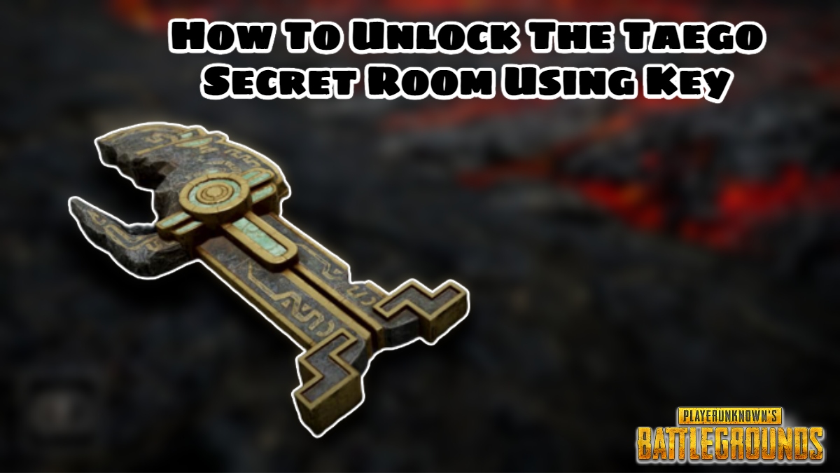 You are currently viewing How To Unlock The Taego Secret Room Using Key In PUBG