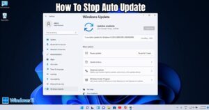 Read more about the article How To Stop Auto Update In Windows 11